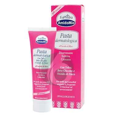 EuPhidra Linea AmidoMio Pasta Dermatologica Amido di Riso Pelli Sensibili 100 ml